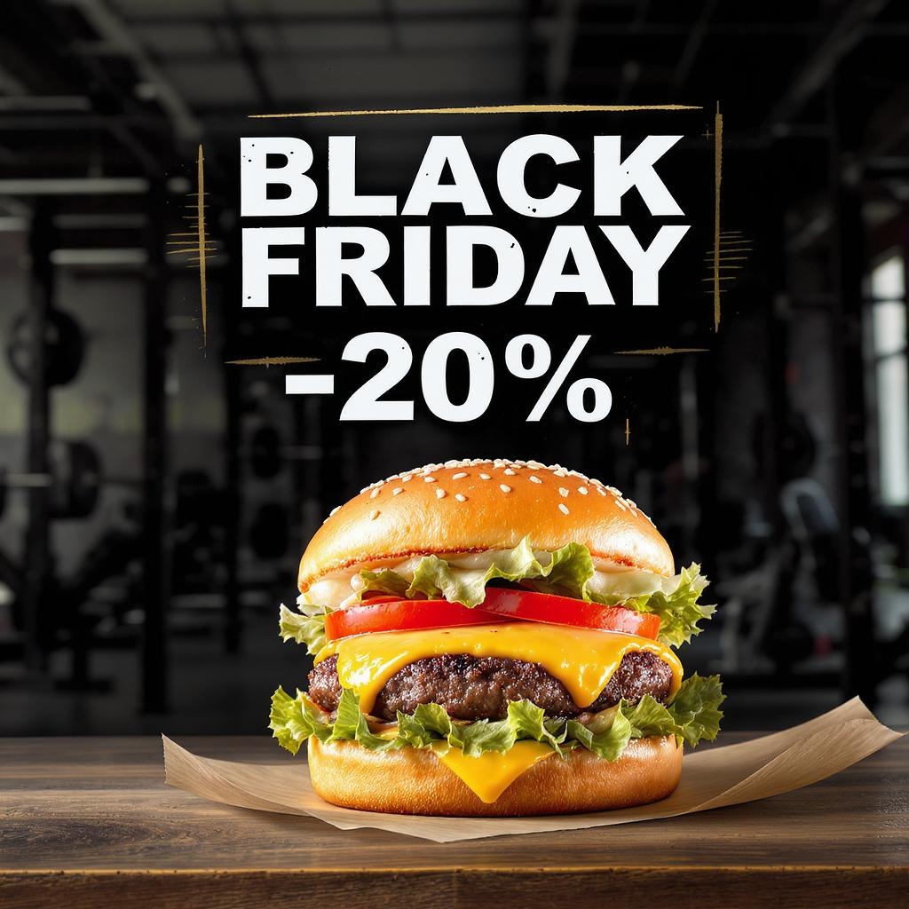 Black Friday Special - 20% Off All Menu Items